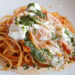 濃厚トマトソース・スパゲッティーニ