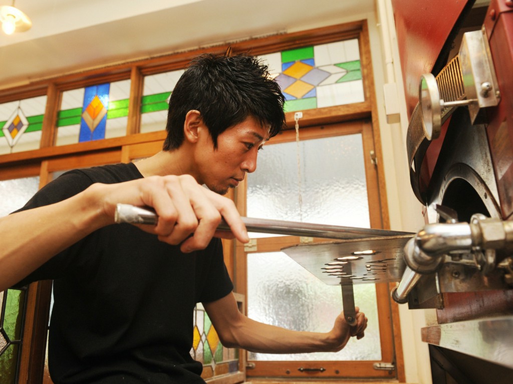 店内のピザ窯で焼き上げる本格ピザ。定評があります
