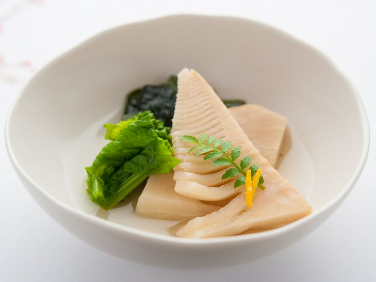 若竹煮をイメージした、春らしいメニュー『おでん 竹の子』