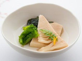 若竹煮をイメージした、春らしいメニュー『おでん　竹の子』