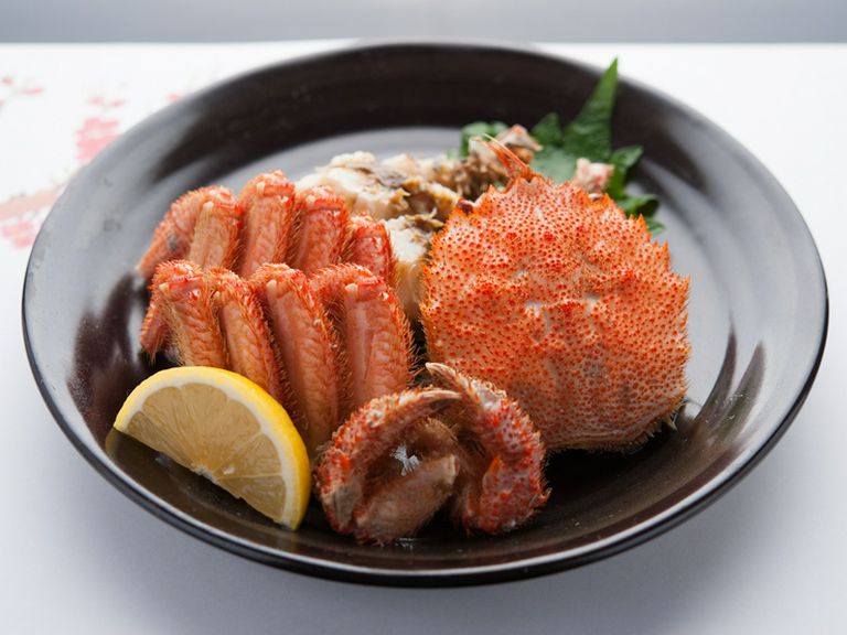 北海道産の毛ガニの美味しさを堪能『季節のおすすめ 毛ガニ』