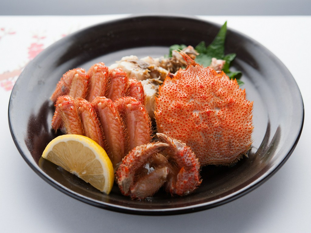 北海道産の毛ガニの美味しさを堪能『季節のおすすめ　毛ガニ』