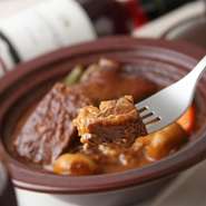 帆立貝のマリネ・スープ・パンorライス