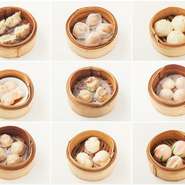 中華料理にかかせない点心各種は、生地・餡・蒸し具合の全てが大珍樓点心チーフによってこだわり抜かれたものばかり。熱々の温度と味のハーモニーをお楽しみ下さい。