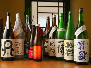 店主が選りすぐった滋賀県産を中心とした『日本酒＆焼酎』