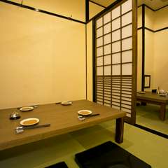 飲み会や各種の打ち上げには個室の利用をどうぞ