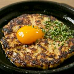 つくねの月見焼き