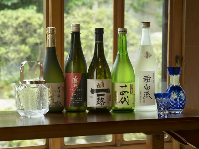 日本酒にこだわっている