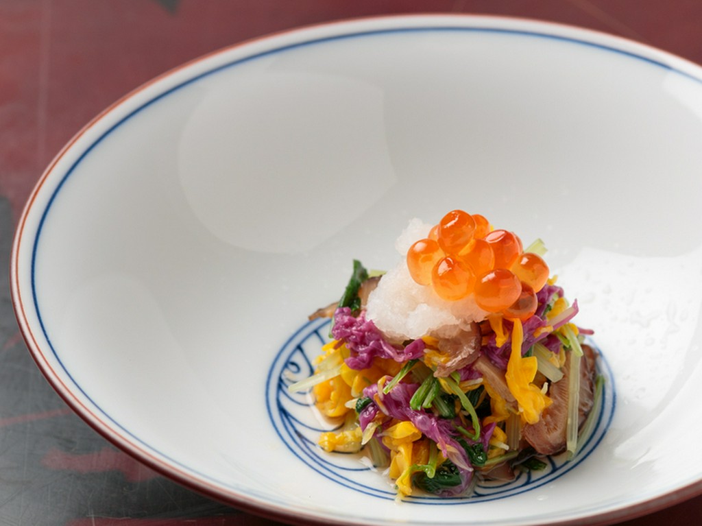 山形の地野菜を、繊細な京懐石で堪能