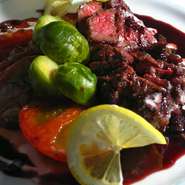 料理は自家製のものばかり