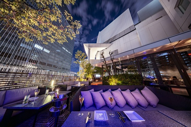 テラス席がある