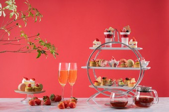 ＜BAR＞ストロベリーアフタヌーンティー