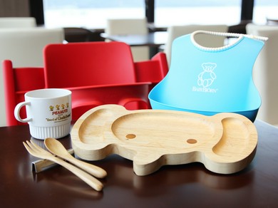お子様連れでも安心の充実設備。ホテルレストランで気軽にママ会