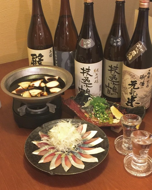 日本酒にこだわっている