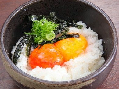 濃厚卵を堪能できる〆におすすめの逸品『濃厚TKG』