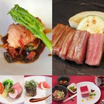 メインは、冬の味覚・鮟鱇を生ハムで包み、シェリーヴィネガーの酸味が旨みを引き立てる、上品な一皿です。