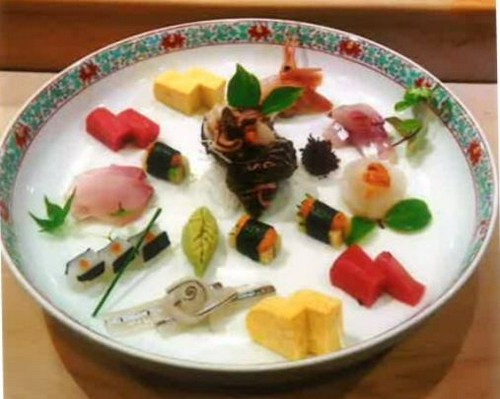 盛り付けにもこだわりあり