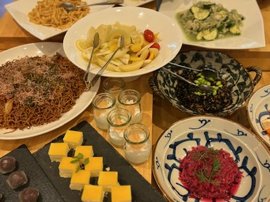 女性向けのメニューがいっぱい