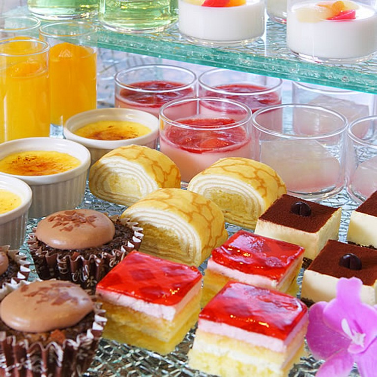 旬のフルーツや季節毎の『スイーツ盛り合わせ』