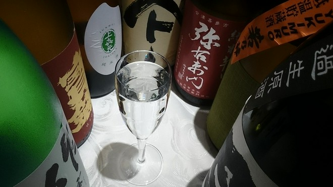 日本酒にこだわっている