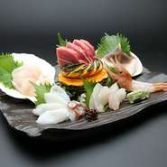 日替りで粋な鮮魚をご用意してます