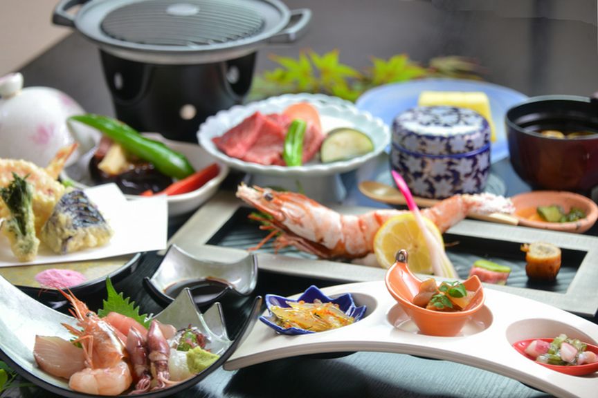 新鮮な魚介と上質な和食を提供