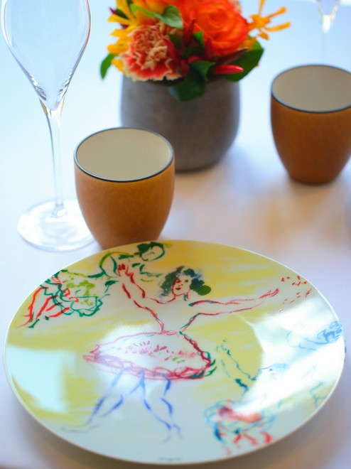 食器・内装にこだわっている