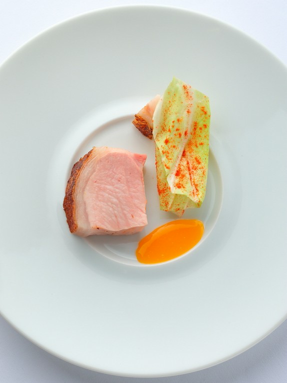 絶妙なバランスに成り立つ豚肉のメインディッシュ『PORC』