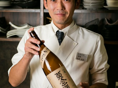 宮城の地酒を中心に、料理に合わせた一献でもてなしを