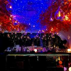 キラキライルミがお洒落な夜カフェ★