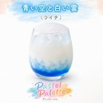 フルーツシロップ×カルピス×炭酸。 混ぜると、やさしいパステルカラーに。 お好みでカクテル(お酒入り)にもできます。
