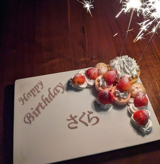 バースデー(記念日)プレート♪