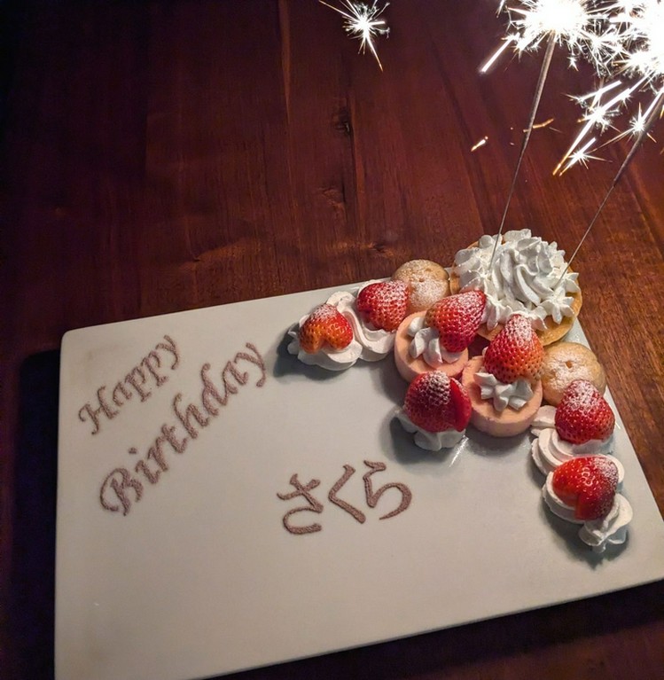 バースデー（記念日）プレート♪