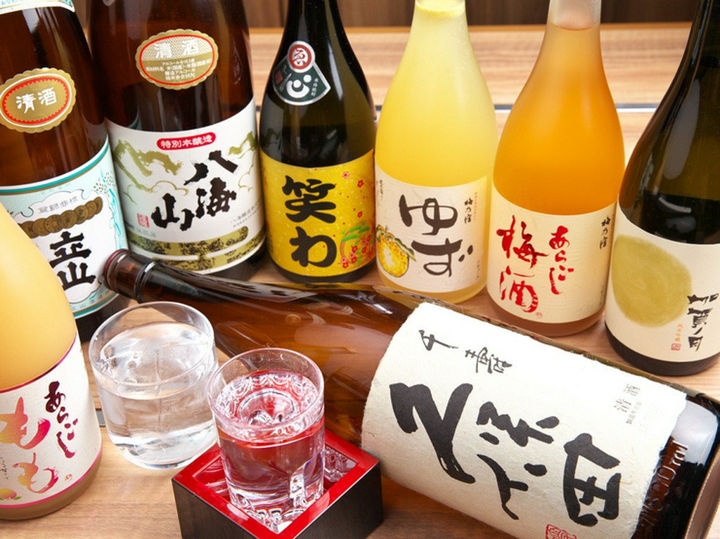 ビールや日本酒、焼酎と種類豊富にラインアップされたお酒