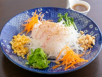 中国式刺身サラダ