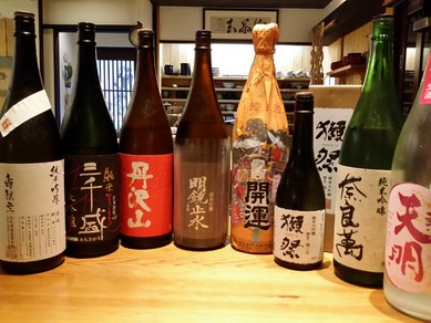 数量限定酒あります。