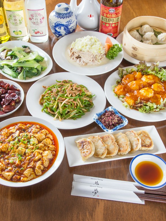 人気の中華料理9品とドリンク飲み放題の『女子会コース』