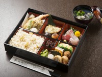 吸い物付き