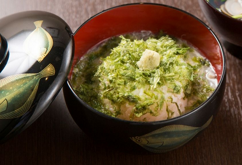 フグのだしと野菜の旨みが効いたとろみをまとう『うず煮』