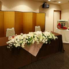 結婚披露宴にもご利用ください。
