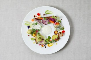 温野菜サラダ～色とりどりの季節野菜～Warm vegetable salad