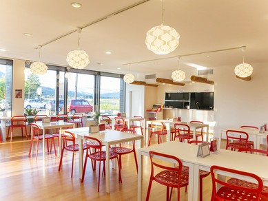 雄大な磐梯山を眺めながら味わう馬肉は格別です