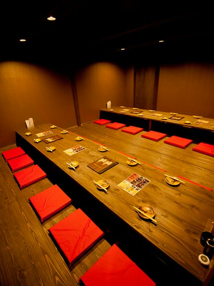 50名の大人数でも大丈夫。大宴会にぴったりの広間