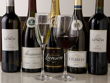 上質なお肉とワインのマリアージュで、ワンランク上のお食事を