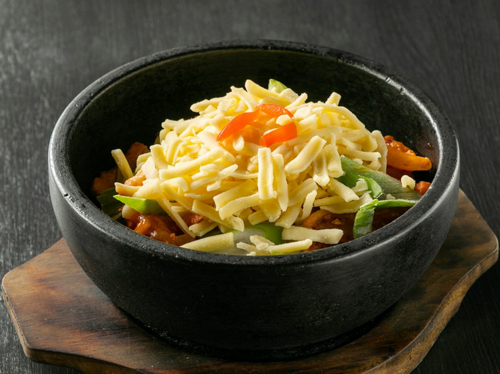 石焼厚切豚バラチーズビビンバ