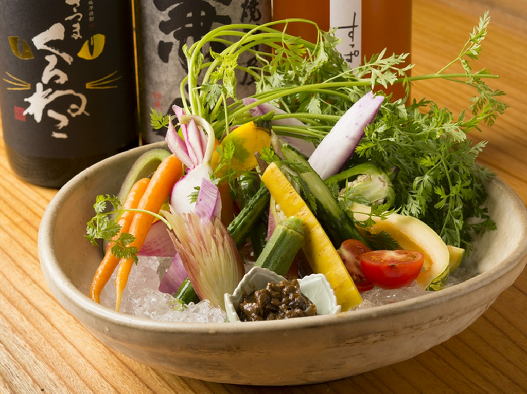 大地の恵みをたっぷりと。野菜にも新鮮さにこだわりを