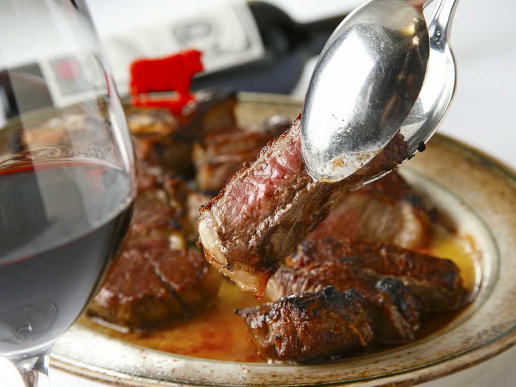 熟成させることによって旨みが増したプライムビーフを