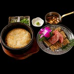 黒毛和牛すじキムチのひと口牛丼 328円
黒毛和牛のひと口カレーライス 328円
ひと口いくら丼 548円

極上ミスジ石焼き茶漬けひつまぶし風 1,848円
シャトーブリアン石焼き茶漬けひつまぶし風 3,278円