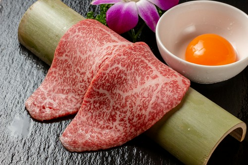 平井牛ロースのすき焼き風焼肉