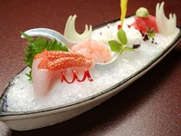 その日一番いい魚を。季節を感じられる『お造り』